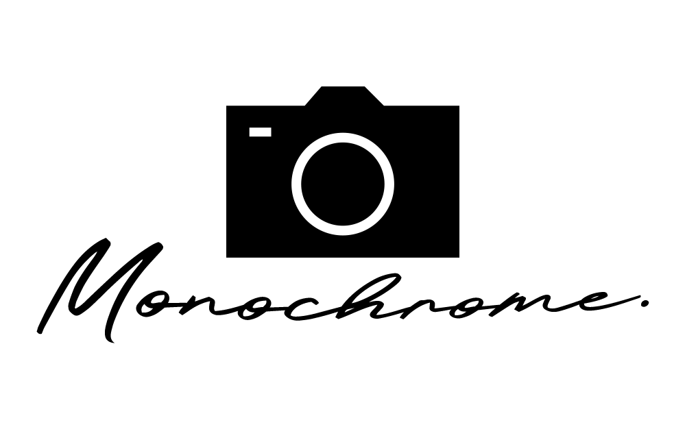 Monochrome Gallery website logo depicting photo camera